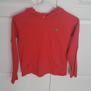 Lacoste hooded shirt